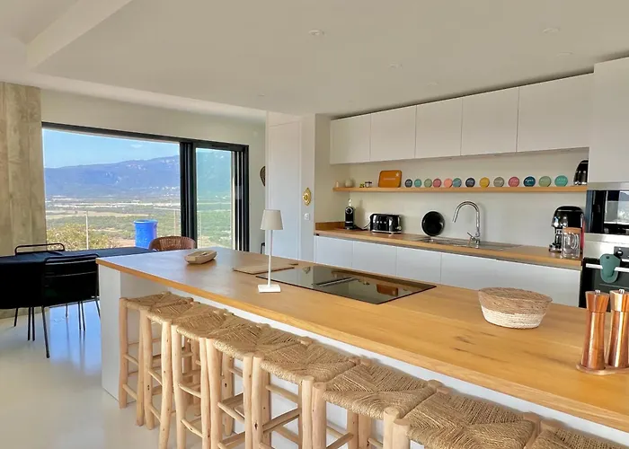 A Vista - Luxe, Piscine, Vue Panoramique - Classee 4 Etoiles * Figari (Corsica)