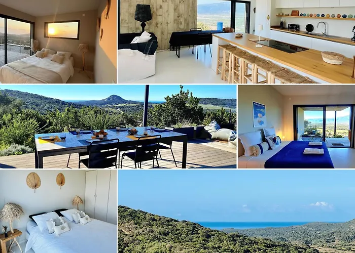 A Vista - Luxe, Piscine, Vue Panoramique - Classee 4 Etoiles * Фигари